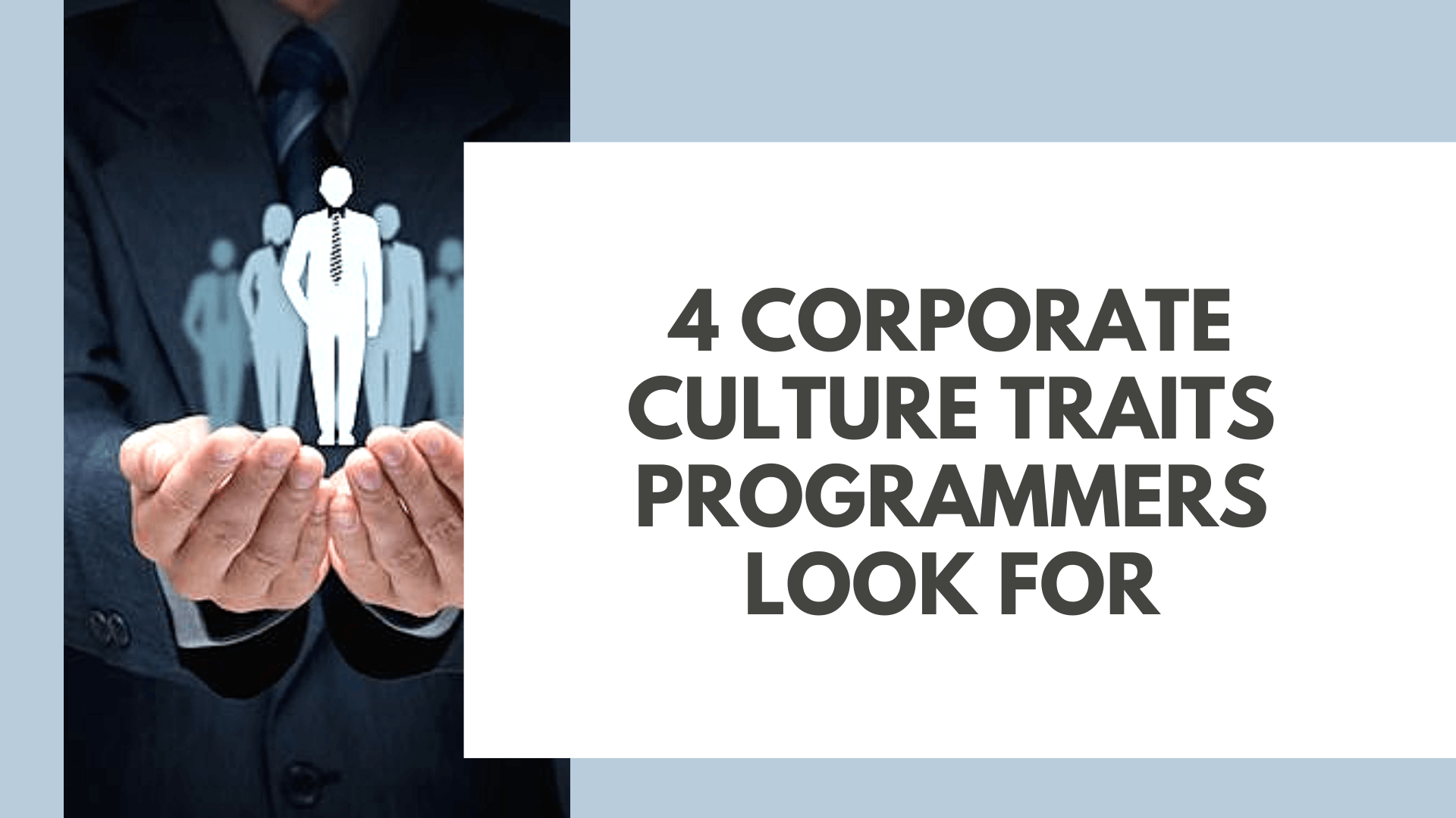 4 Corporate Culture Traits Programmers Look For